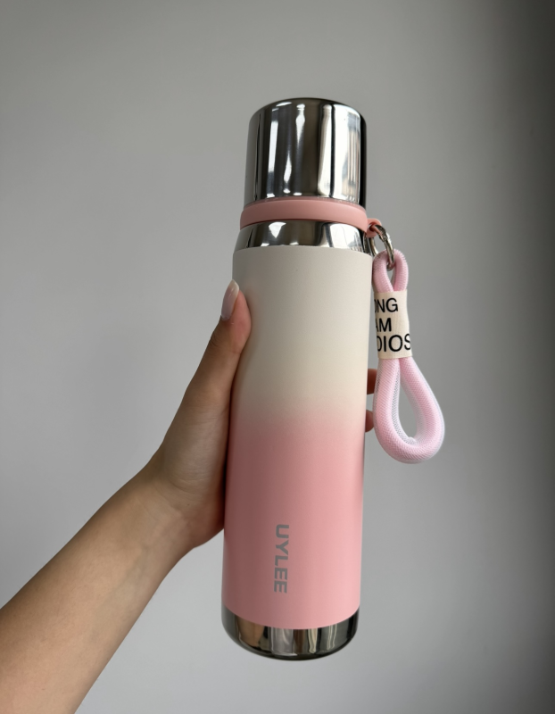 Uylee Pembe 700 Ml Termos